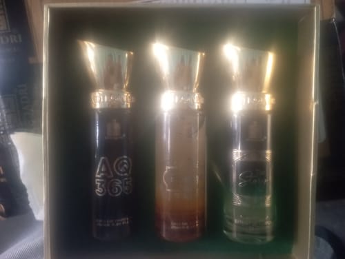 Customer photo review of Legendary Gift Set 3 Pcs Set of Premium Perfume Spray