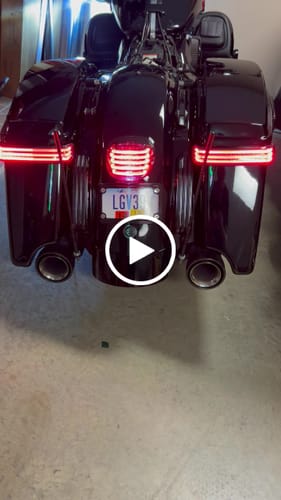 Customer video review of HR3 LED Light For Rear Fender Fascia For Harley Touring 2014-2023