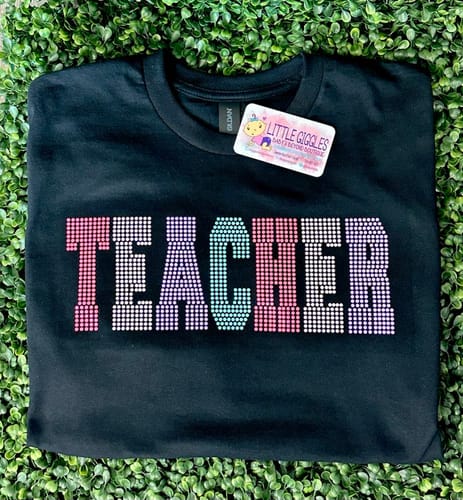 Customer photo review of Teacher SPANGLE Transfer