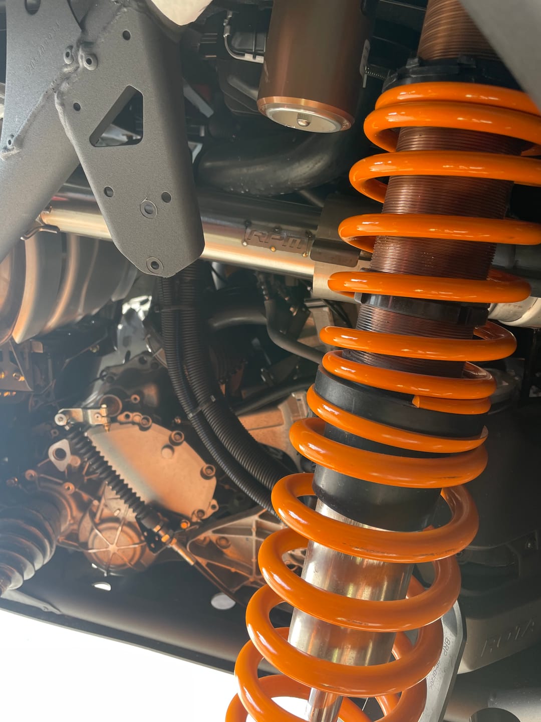 Customer photo review of RPM Can-Am X3 Cat Delete Bypass - Mid Pipe X3 Turbo R & RR