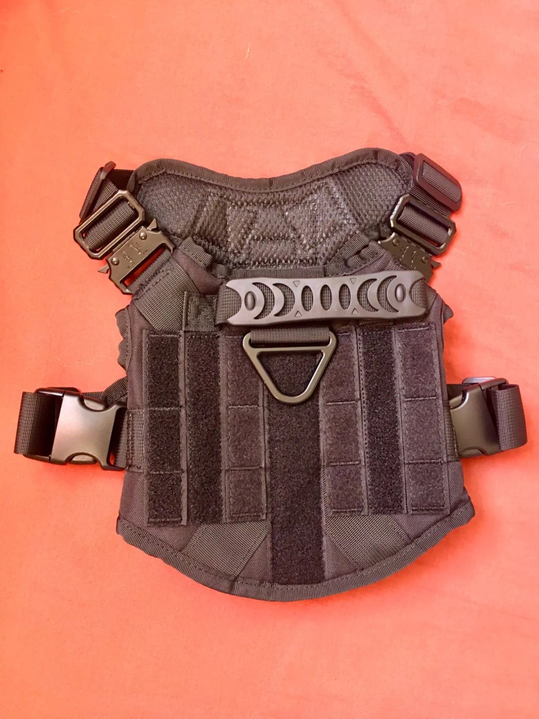 Customer photo review of Military Large Dog Tactical Harness Training Pet Vest