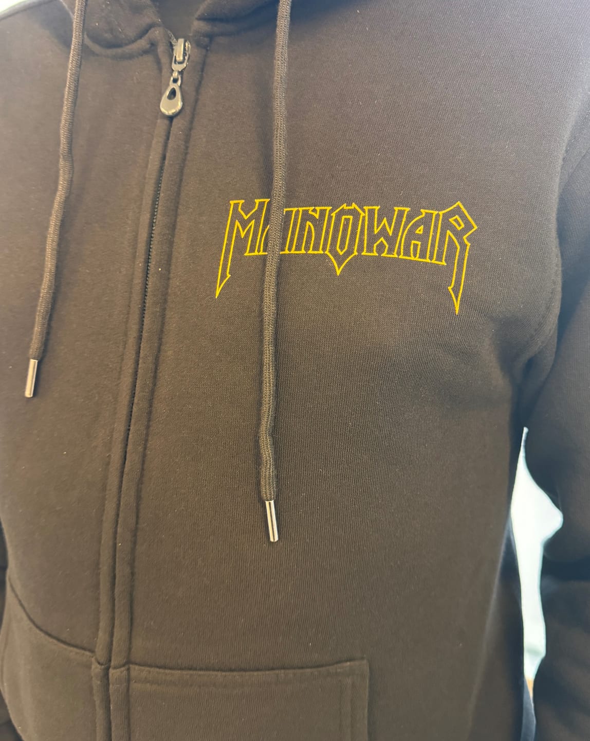 Customer photo review of MANOWAR ZIP HOODIE IMMORTAL 2025