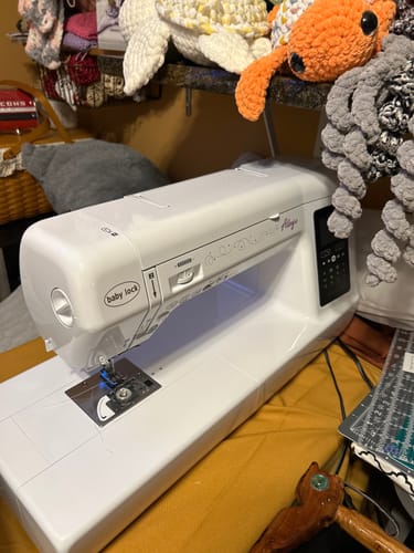 Customer photo review of Refurbished Babylock Allegro Sewing & Quilting Machine