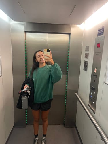 Customer photo review of Vintage Adidas Sweatshirt (L)