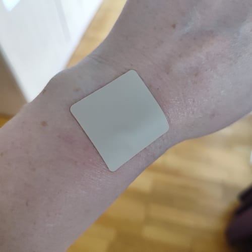 Customer photo review of Melatonin Pflaster