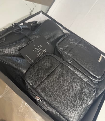 Customer photo review of BACKPACK UNISEX PIEL