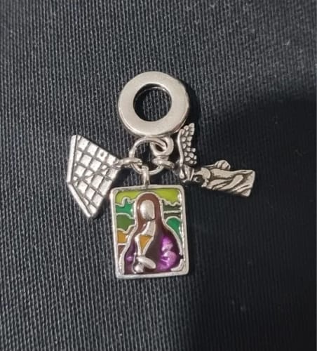 G. A. review of 925 Sterling Silver Paris Art and Culture Charm image 1 out of 1