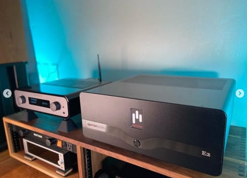 Customer photo review of Energy 2 Channel Stereo Power Amplifier - E2