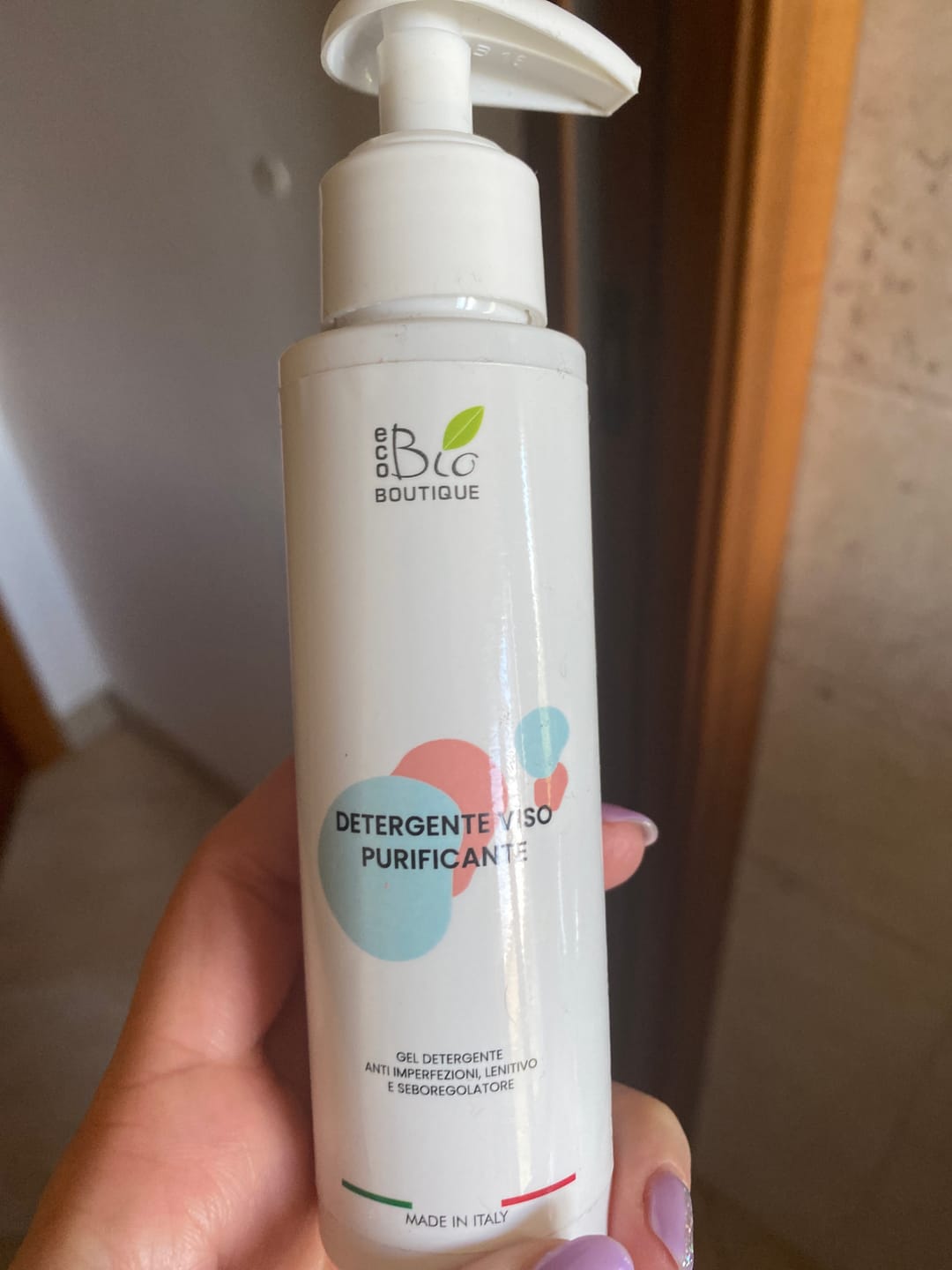 Customer photo review of Detergente Viso Purificante