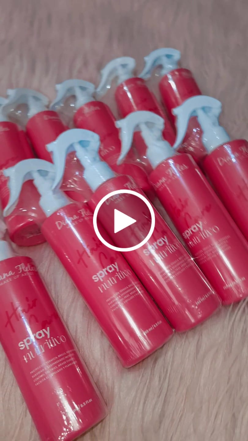 Customer video review of Spray Nutritivo Con Protector De Calor Diana Fletes