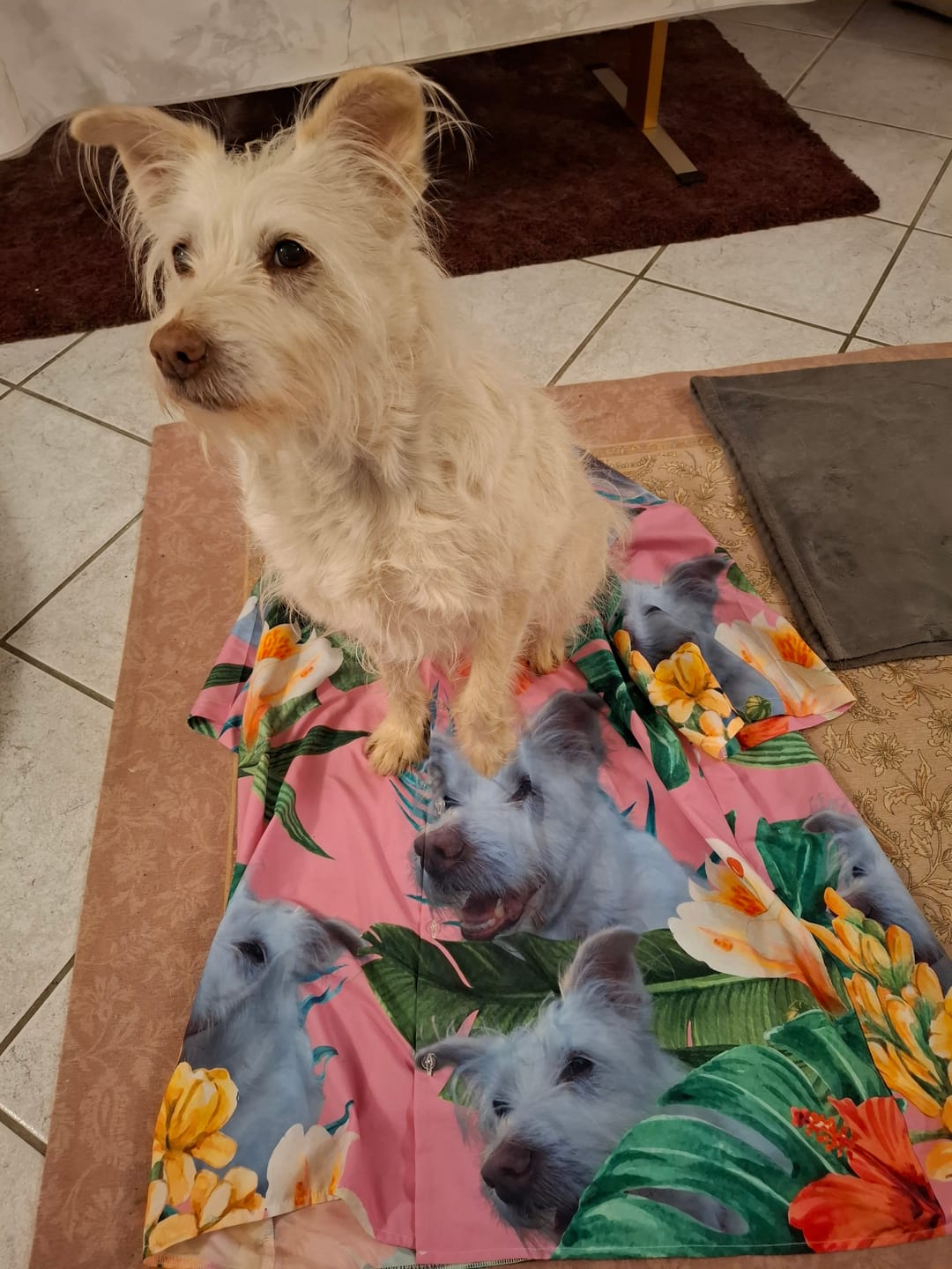 Customer photo review of Dein Foto - Individuelles Hawaiihemd