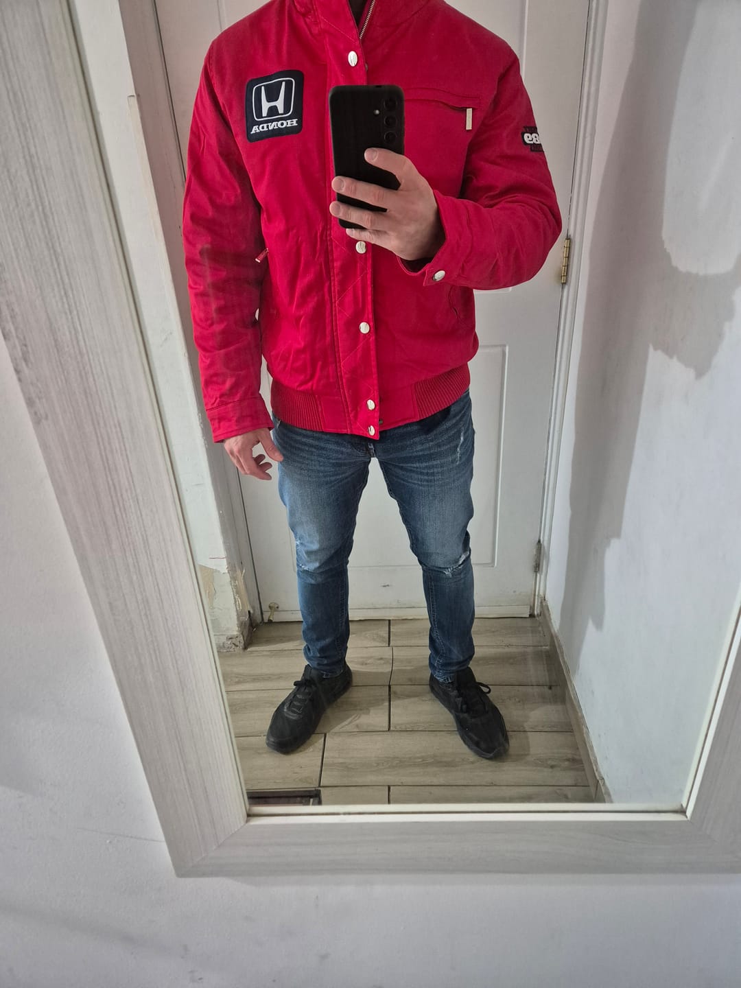 Customer photo review of 1989 Honda Grand Prix Racing Team Twill Jacket