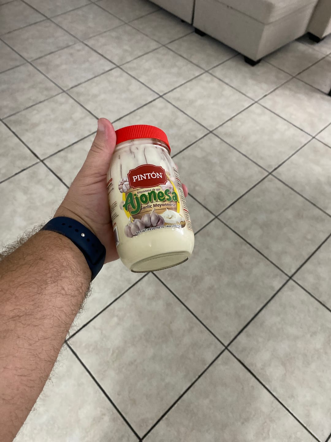 Customer photo review of Pintón Ajonesa Garlic Aioli Mayo – Rich and Creamy Flavor Spread