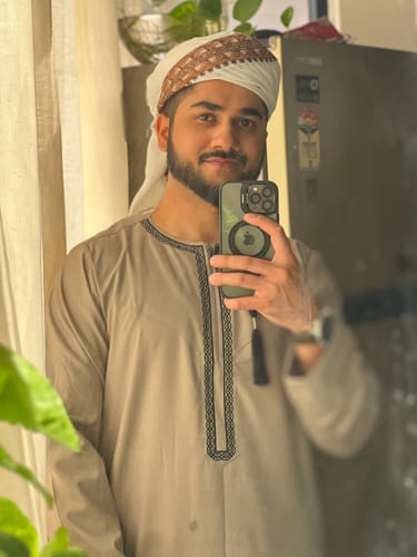 Customer photo review of Yemeni Shemagh Type 1