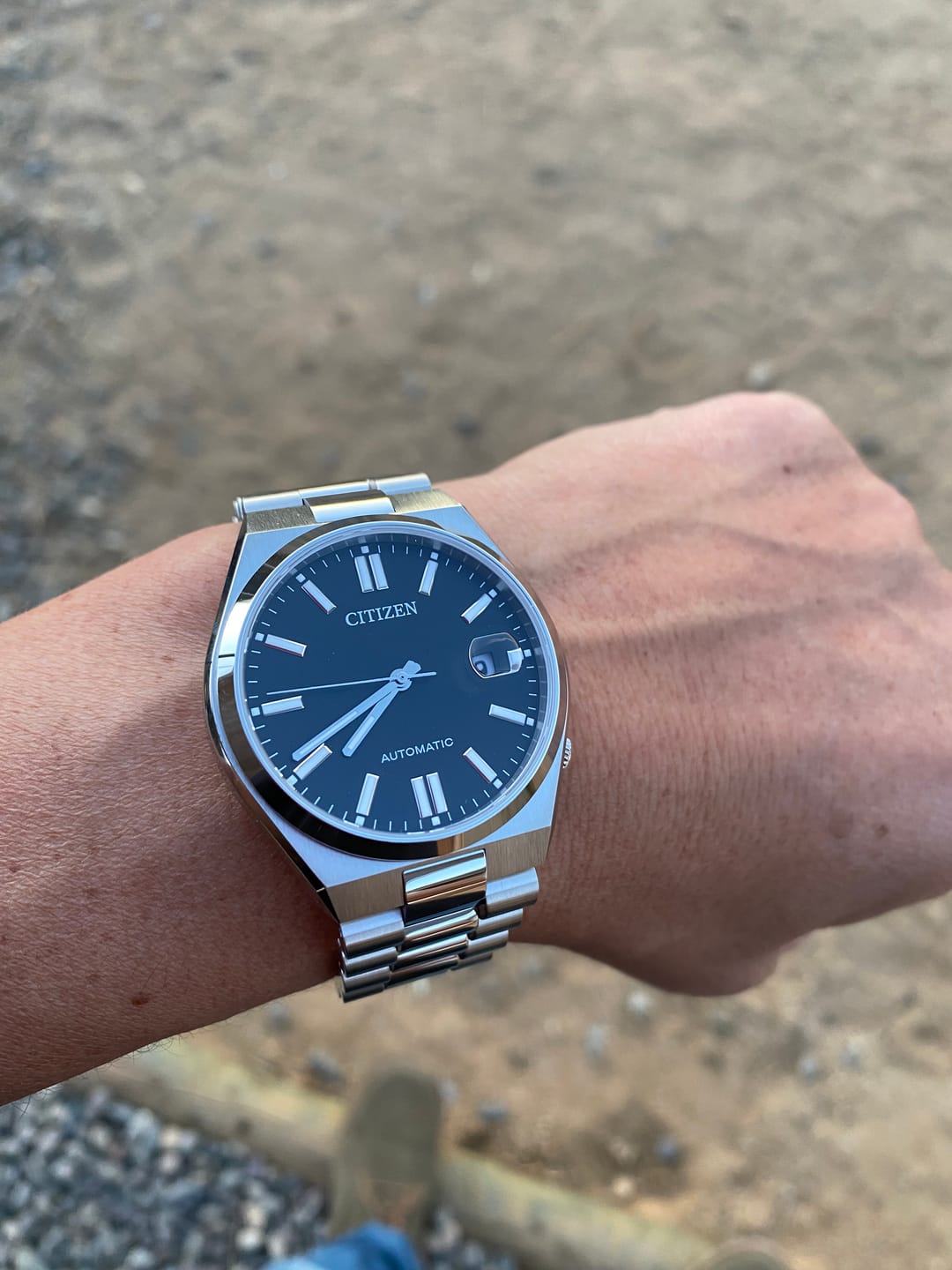 Customer photo review of Reloj Citizen Automatic NJ0150-81E Tsuyosa Sapphire Negro 40mm