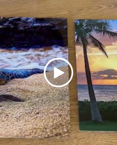 Customer video review of 1. Your Customized Photo