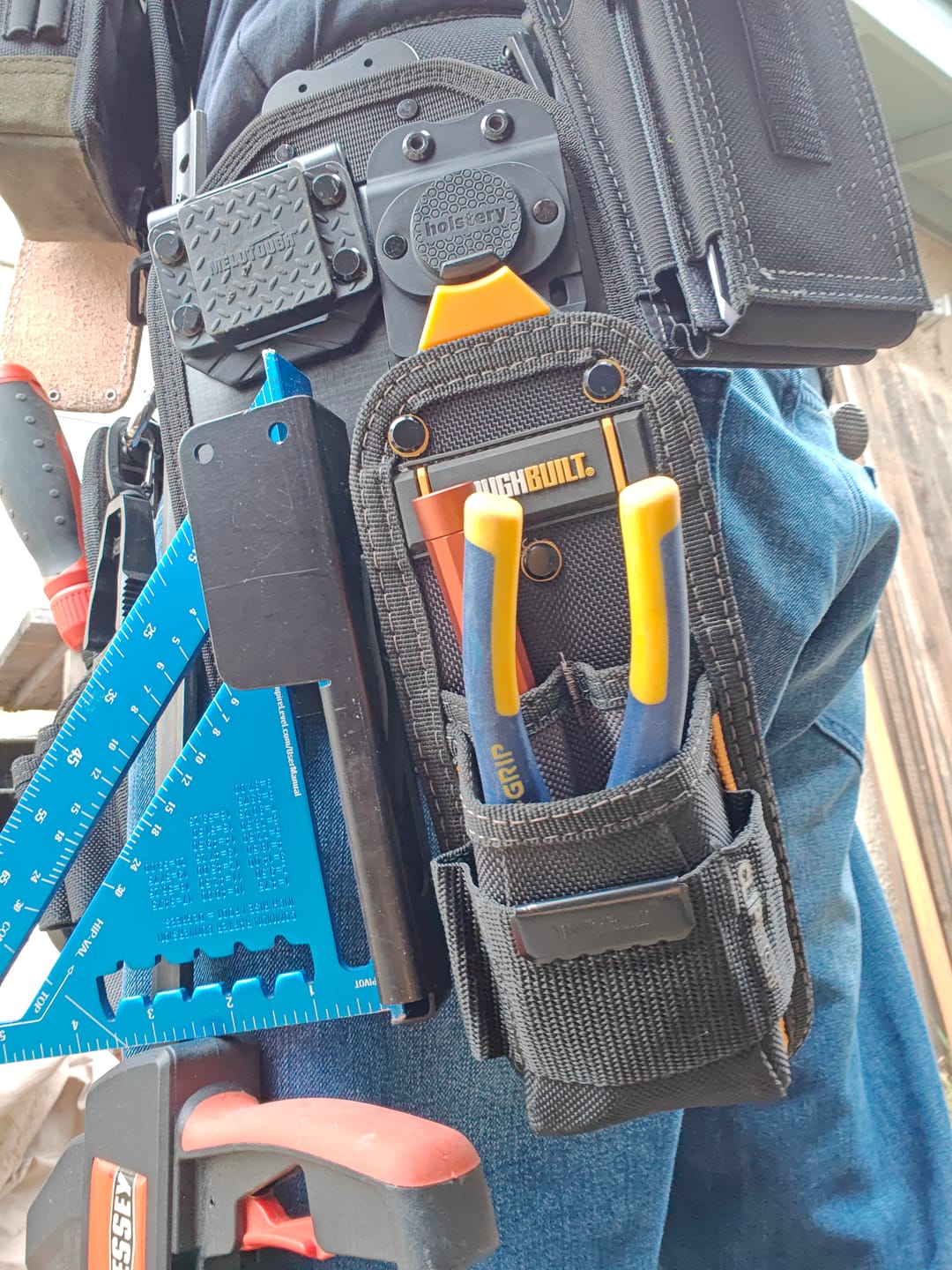 Customer photo review of LowBoy | Modular Tool Belt Panel