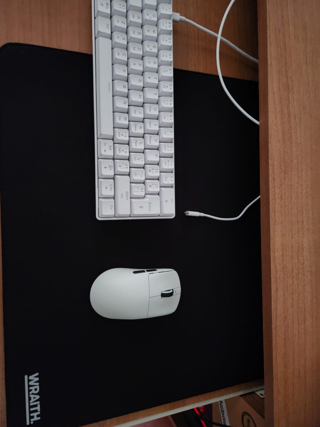 Customer photo review of Wraith Litepad Mousepad