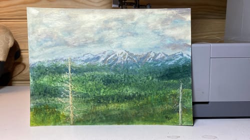 Customer photo review of 24 Color Japanese Pan Paint Set