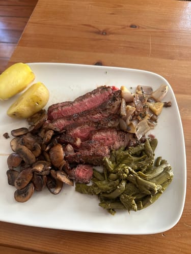 Customer photo review of FATBOY PORTERHOUSE STEAKS
