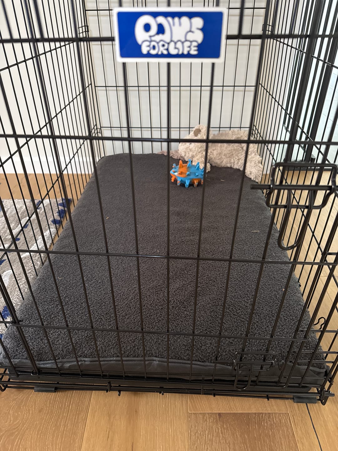 Customer photo review of PaWz Pet Bed Sleep Calming Orthopaedic Foam Mattress Removable Washable