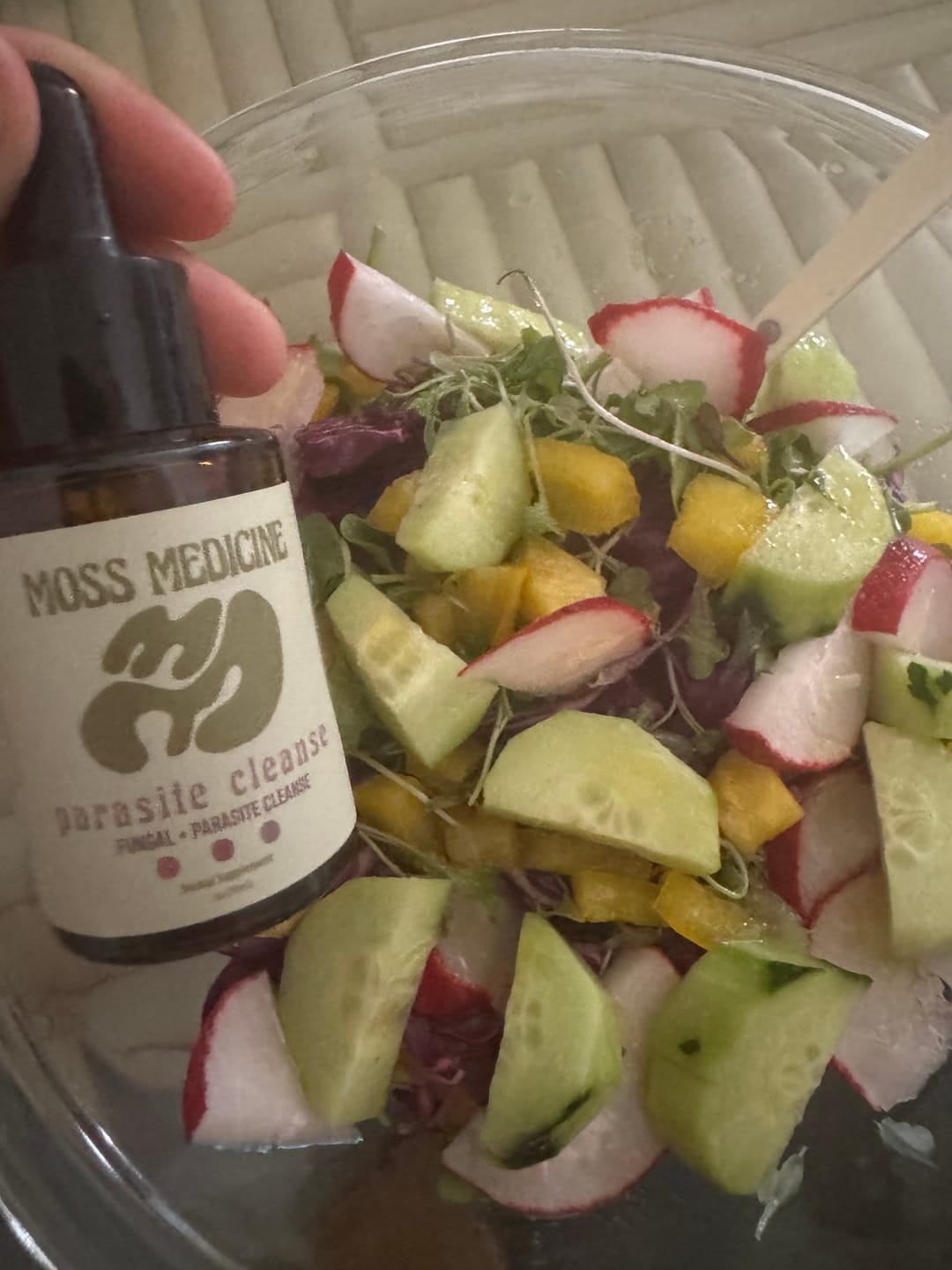 Customer photo review of Parasite Cleanse