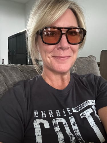 Customer photo review of Miami - Tortoise / Orange