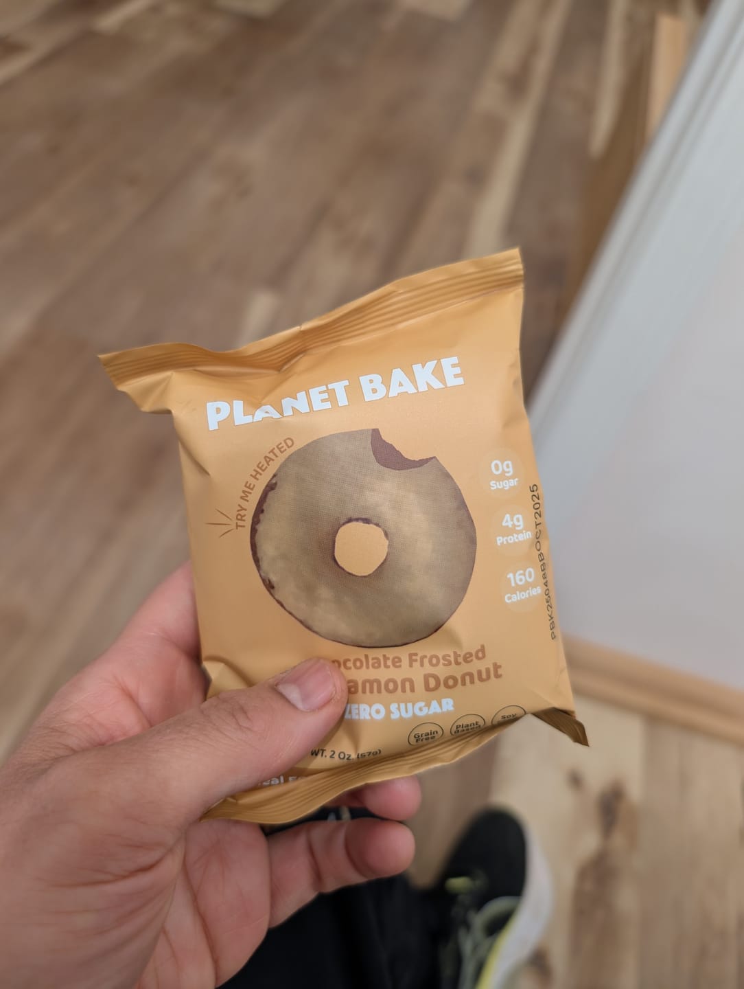 Customer photo review of Frosted Cinnamon Donuts (8pack)