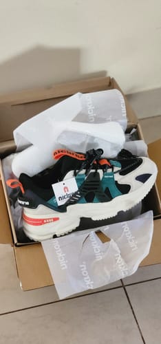 Customer photo review of Phantom A-500 Jungle Ember Chunky Trail Sneaker