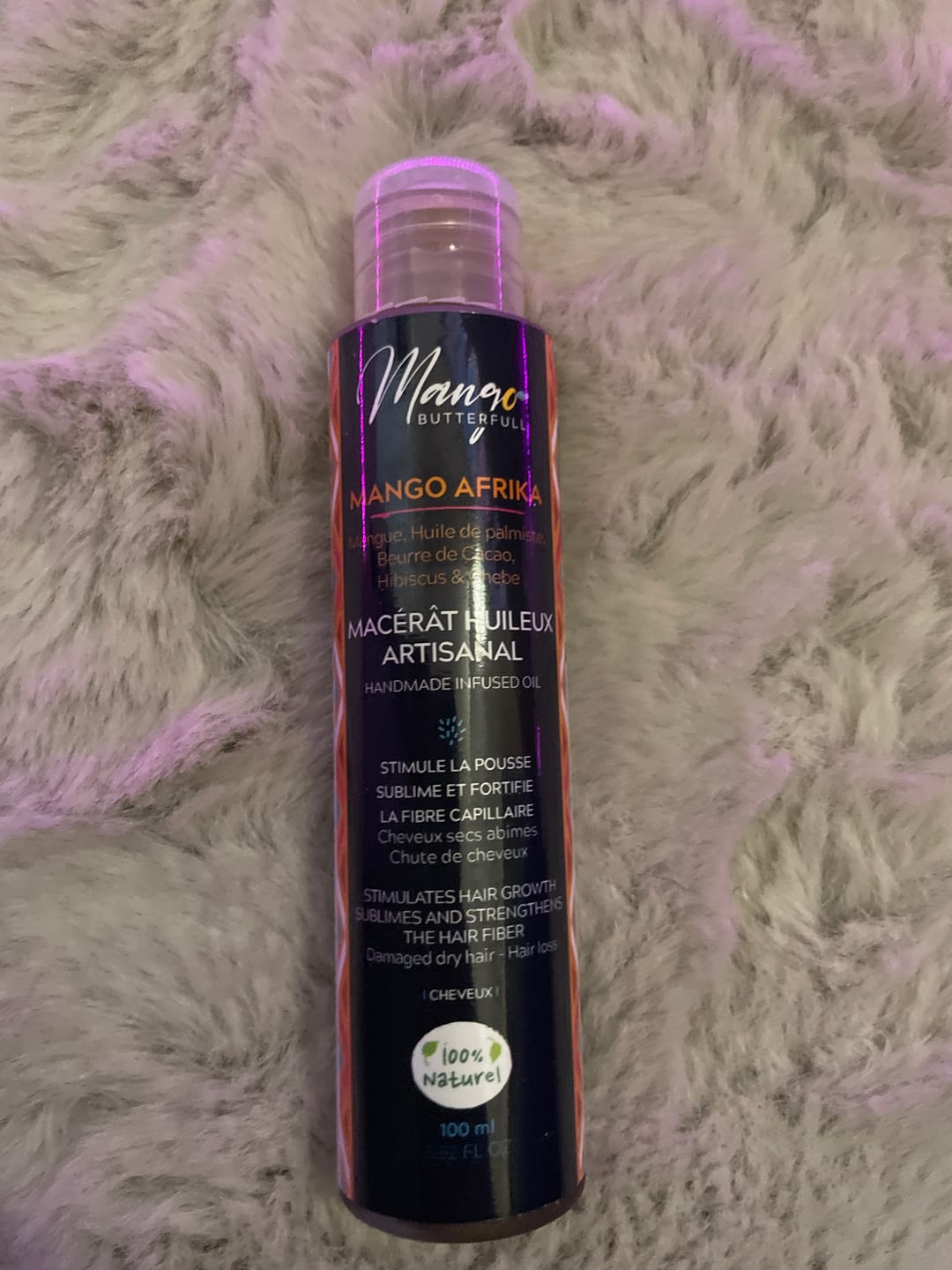 Customer photo review of Macérât huileux artisanal - MANGO AFRIKA