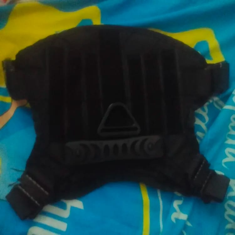 Customer photo review of Military Large Dog Tactical Harness Training Pet Vest