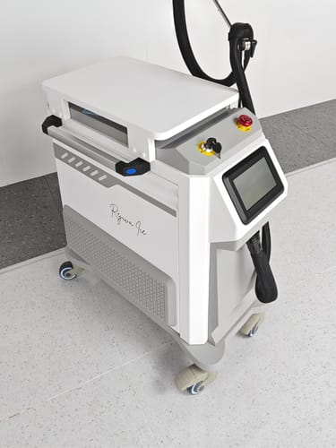 Customer photo review of Rejuva Ice Laser Skin Cooling Machine