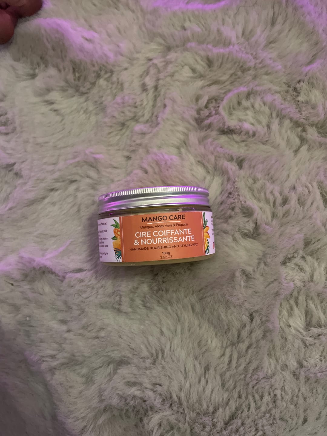 Customer photo review of Cire coiffante et nourrissante