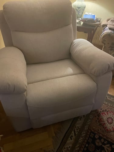 Customer photo review of Spencer Recliner - Elite