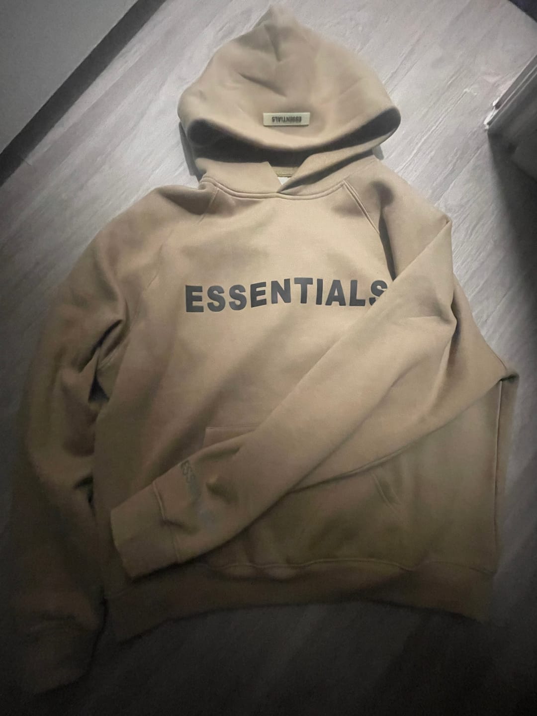 Customer photo review of NEW! Stylish 3:3 Essentials Hooded Sweatshirt 3:3 3SS3NTIALS HOODIE (Black)