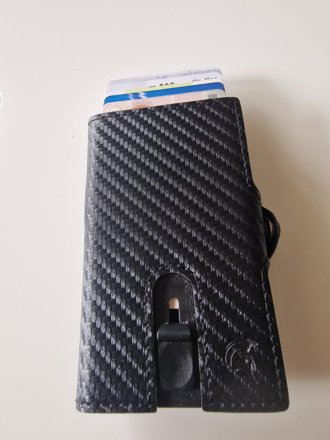 Customer photo review of Slim Wallet
