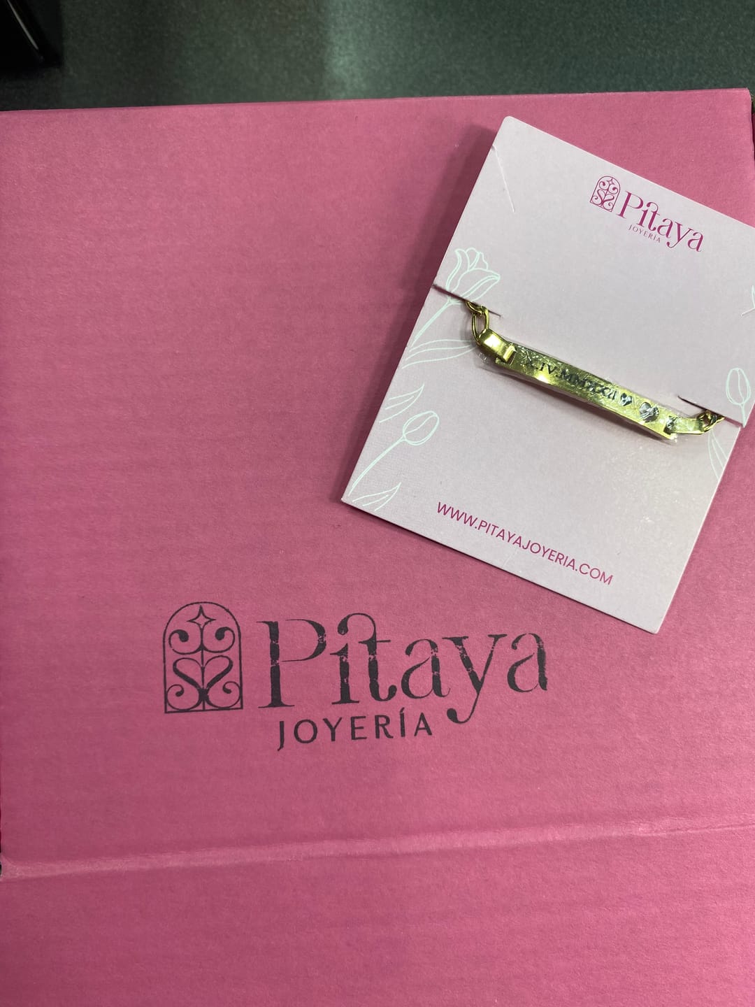 Customer photo review of Pulsera Fígaro Personalizada