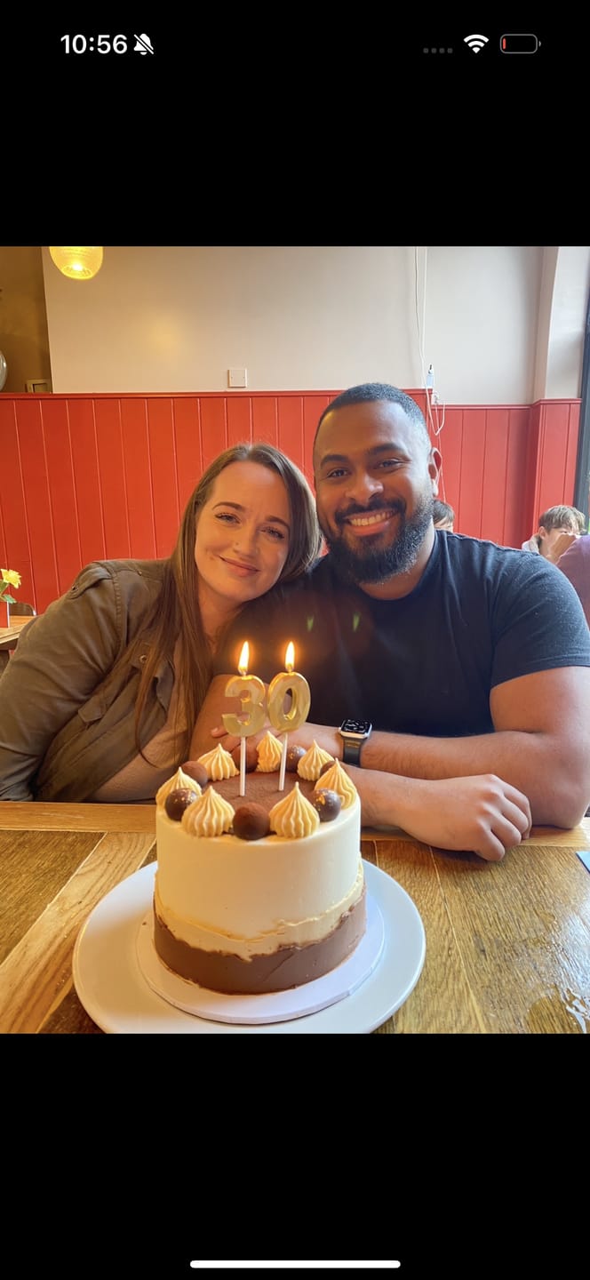 Customer photo review of Tiramisu Cake