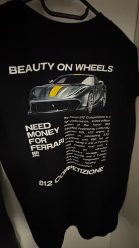 Customer photo review of Custom T-shirt