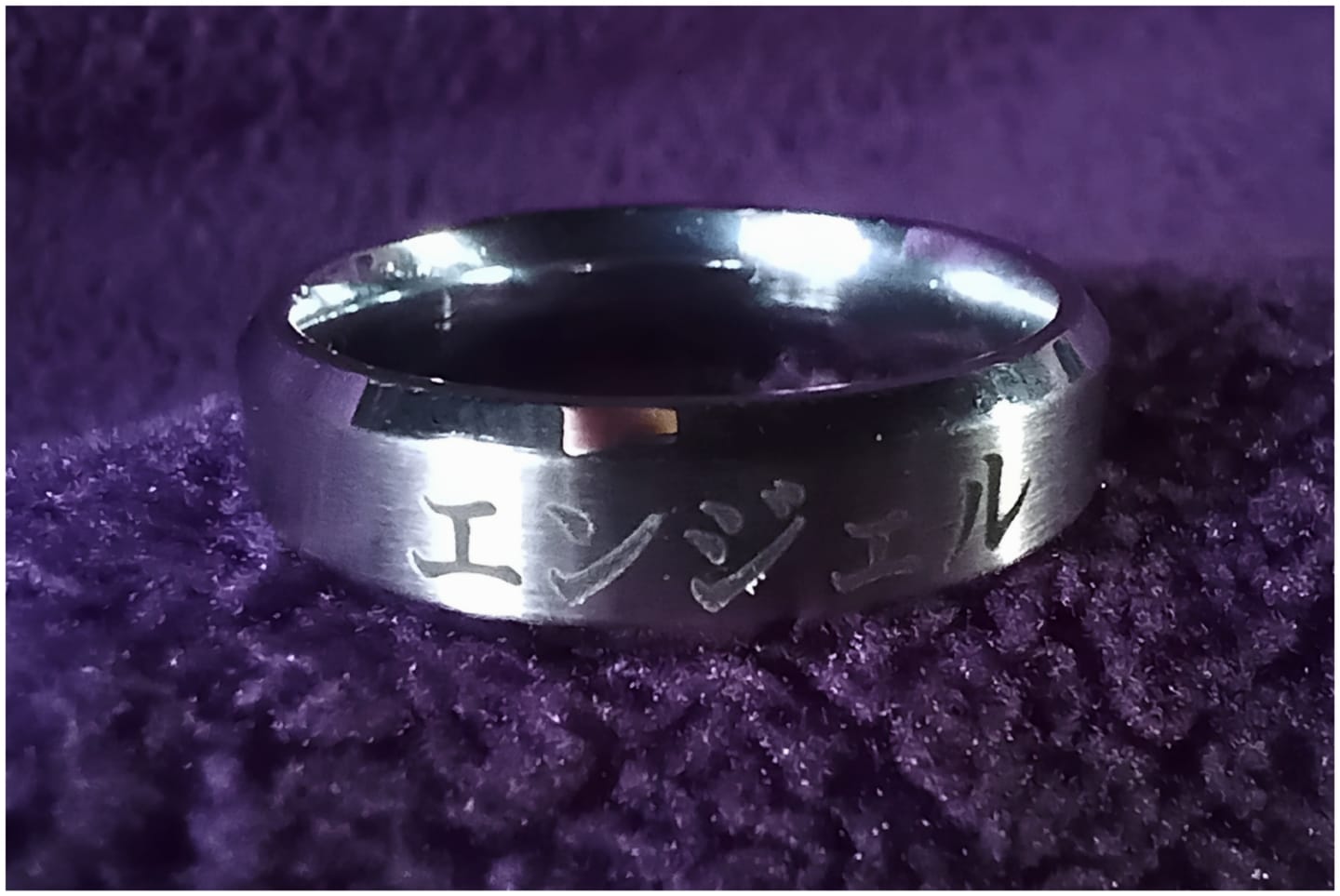 Customer photo review of Custom Japanese Ring
