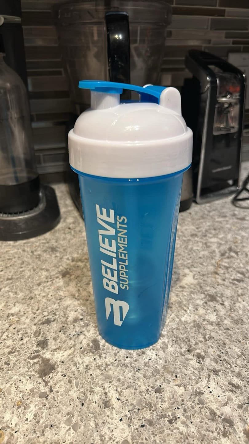 Customer photo review of Believe Shaker