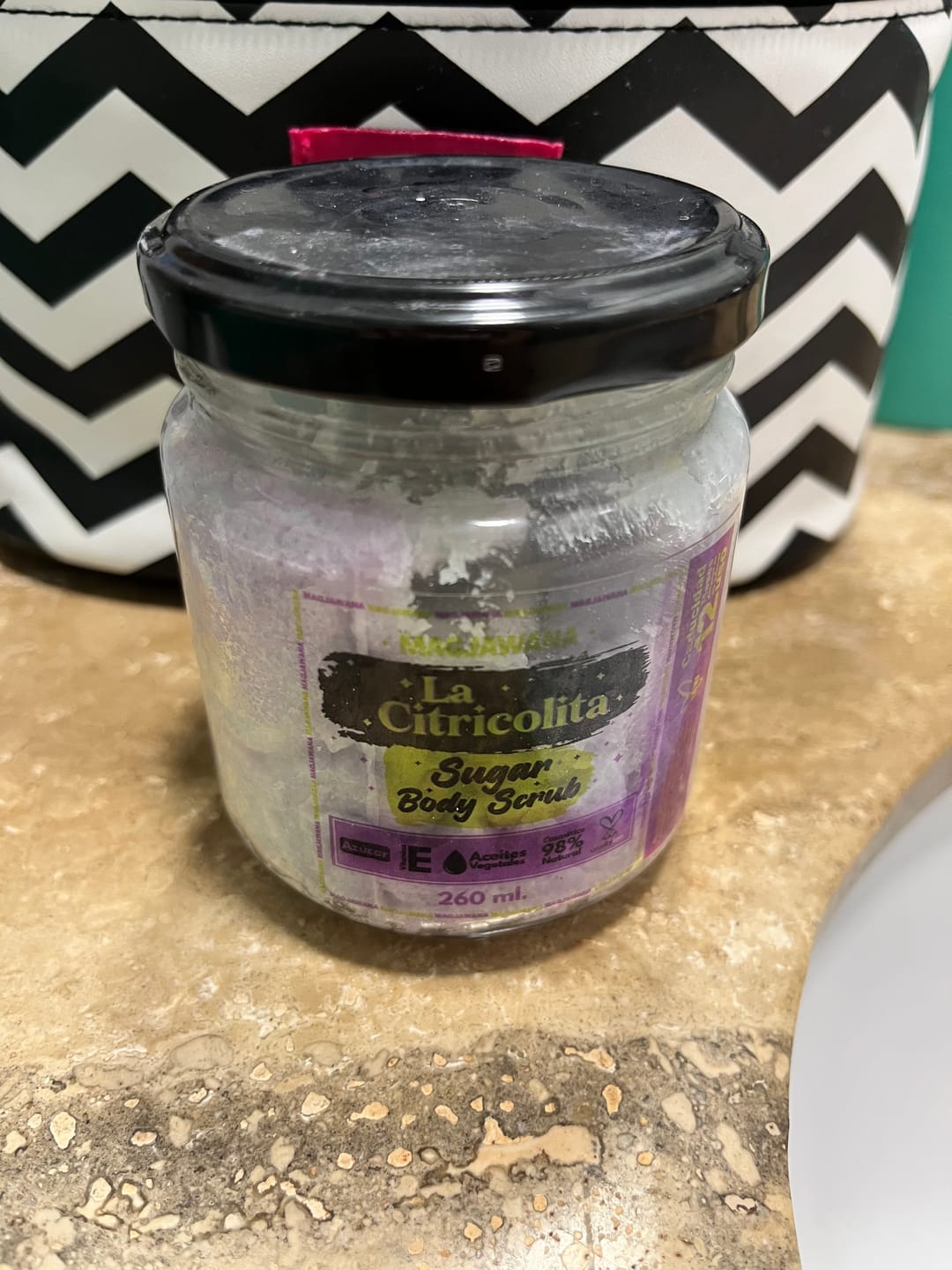 Customer photo review of Sugar Body Scrub La Citricolita