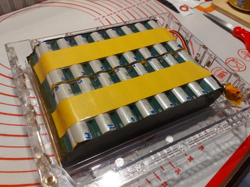 Customer photo review of Molicel P50B 21700 5000mAh 60A Battery