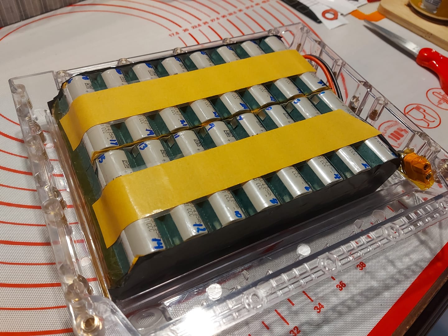 Customer photo review of Molicel P50B 21700 5000mAh 60A Battery