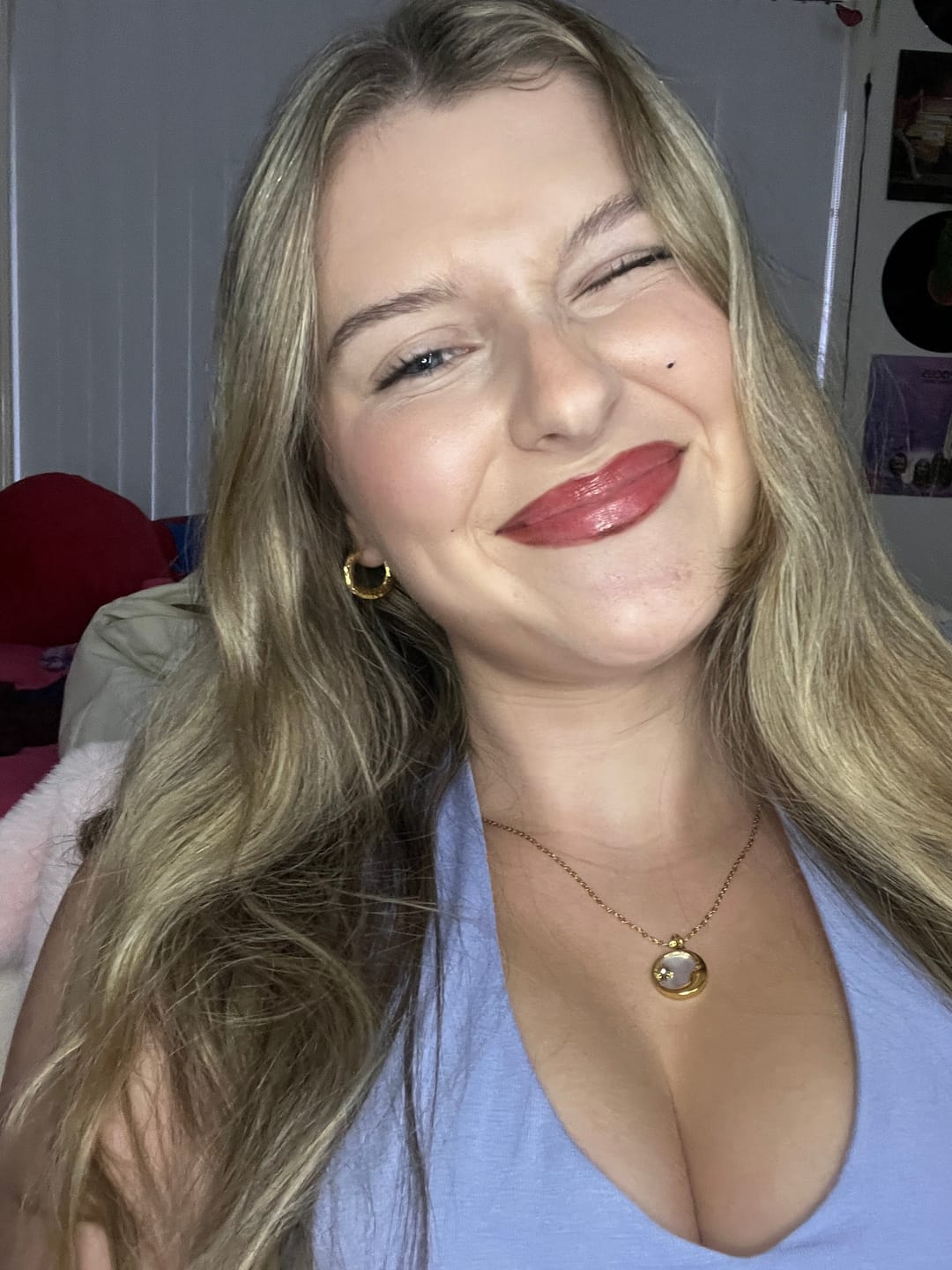 Customer photo review of Celeste Necklace