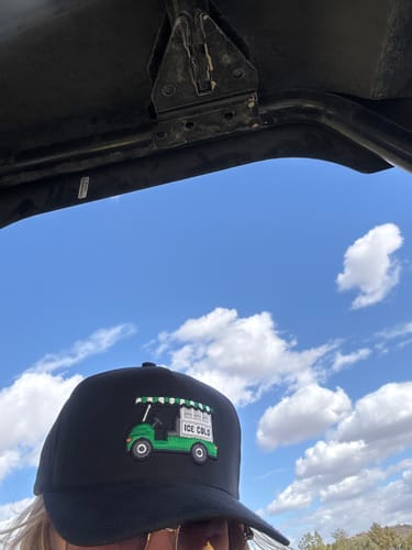 Customer photo review of Bev Cart Hat