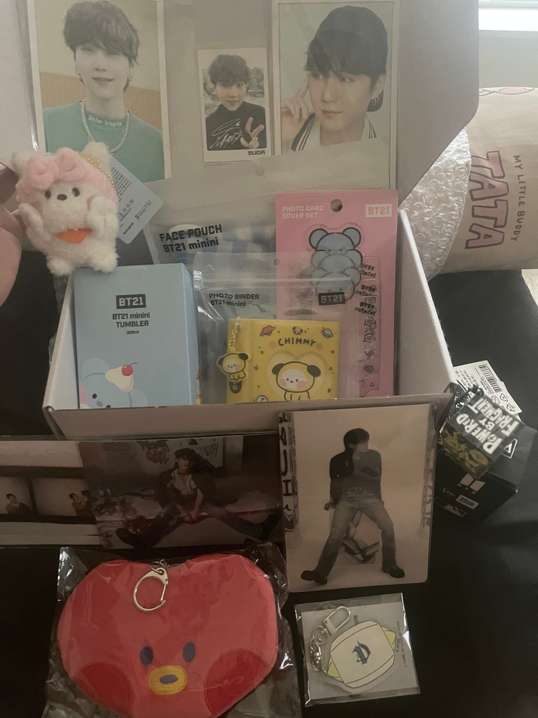 Customer photo review of BTS MYSTERY RANDOM BOX [RENEWAL VERSION]