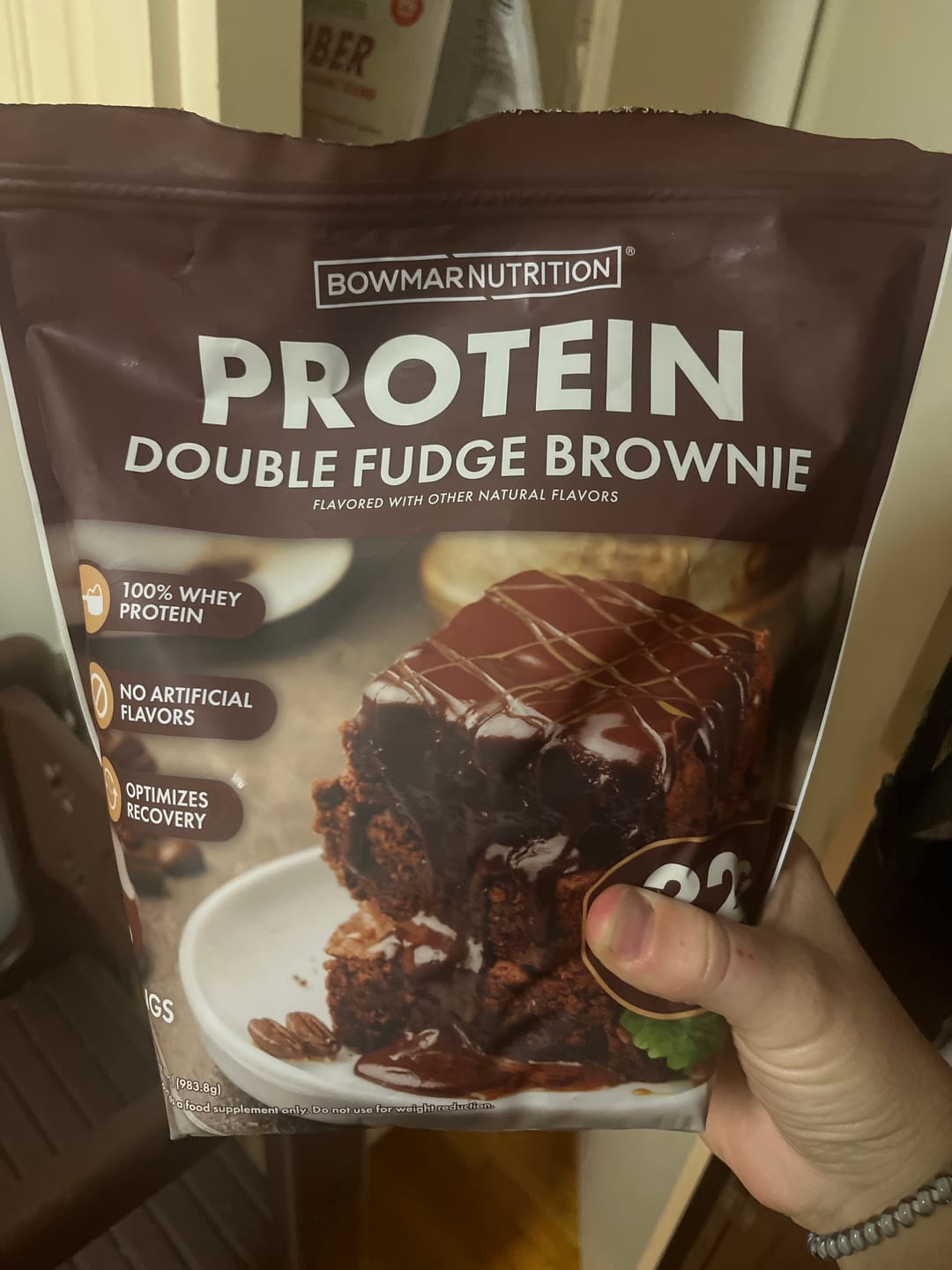 Customer photo review of Whey Protein