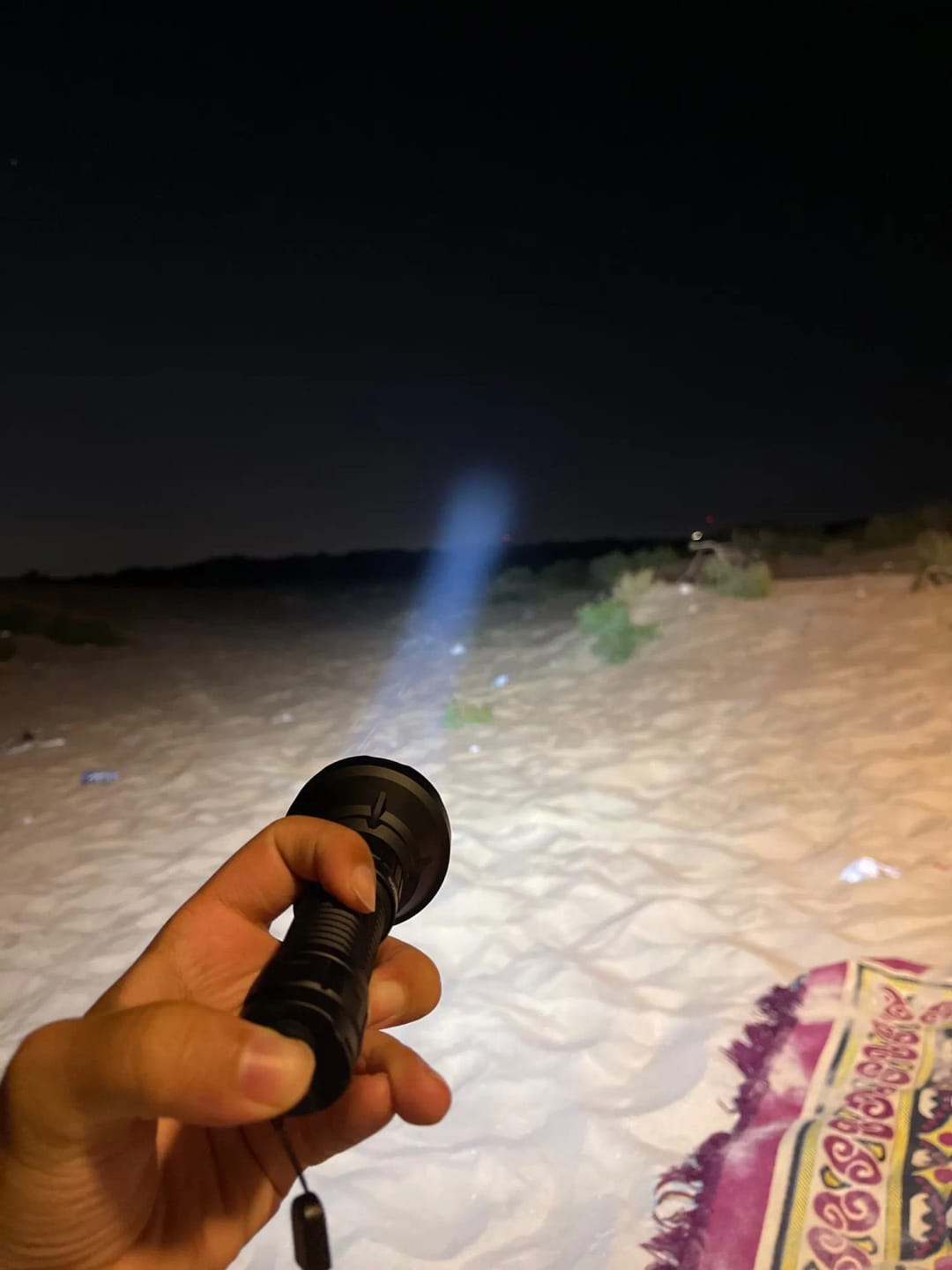 Customer photo review of Superlampe – 2000LM Extremhelle Taschenlampe mit 964m Reichweite