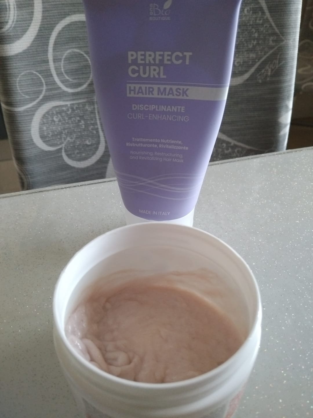 Customer photo review of Perfect Curl - Maschera